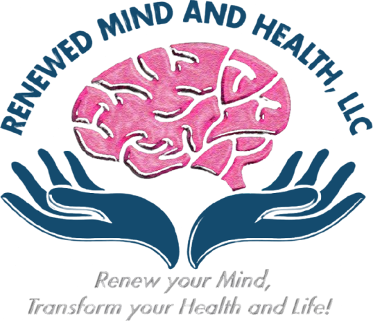 renewed mind and health business logo